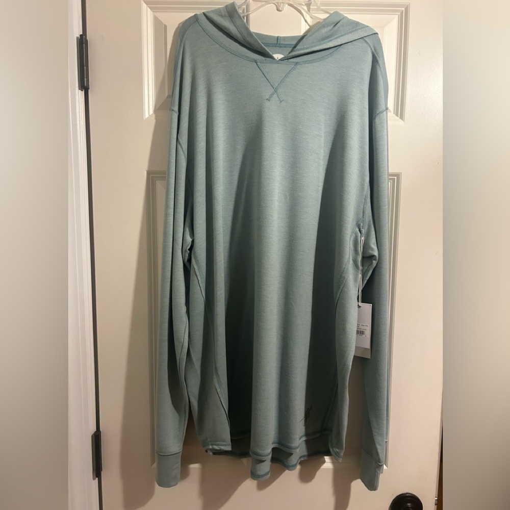 Men's Toes on the Nose Light Blue Hoodie Sweatshirt NWT